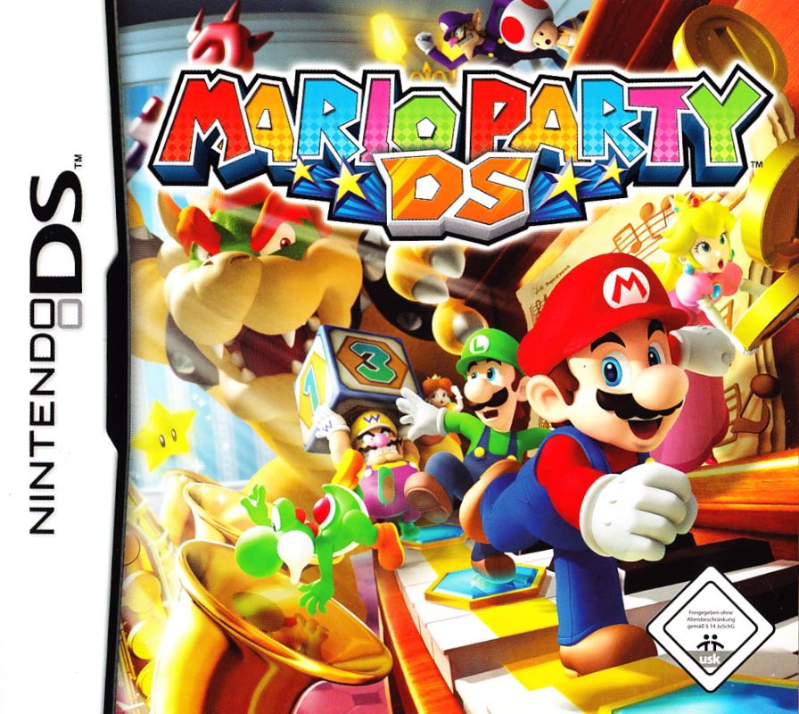 Nintendo DS box art for Mario Party DS