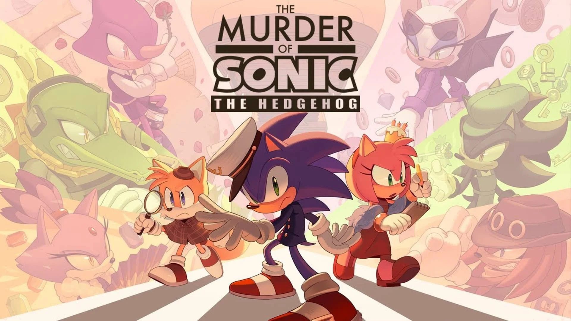 Cover art for the Murder of Sonic the Hedgehog
