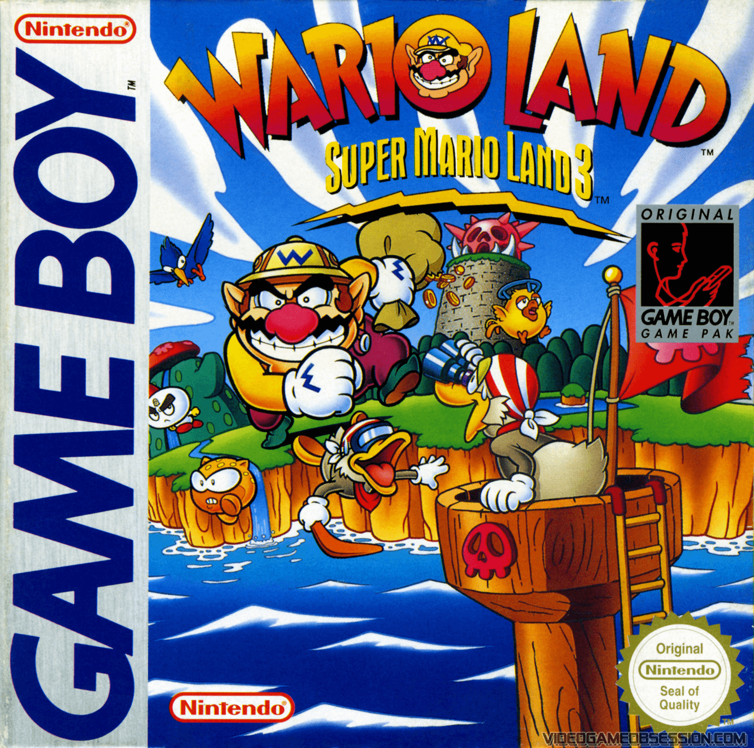 GBA Art for Wario Land 1